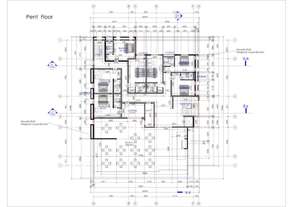Building design plans
